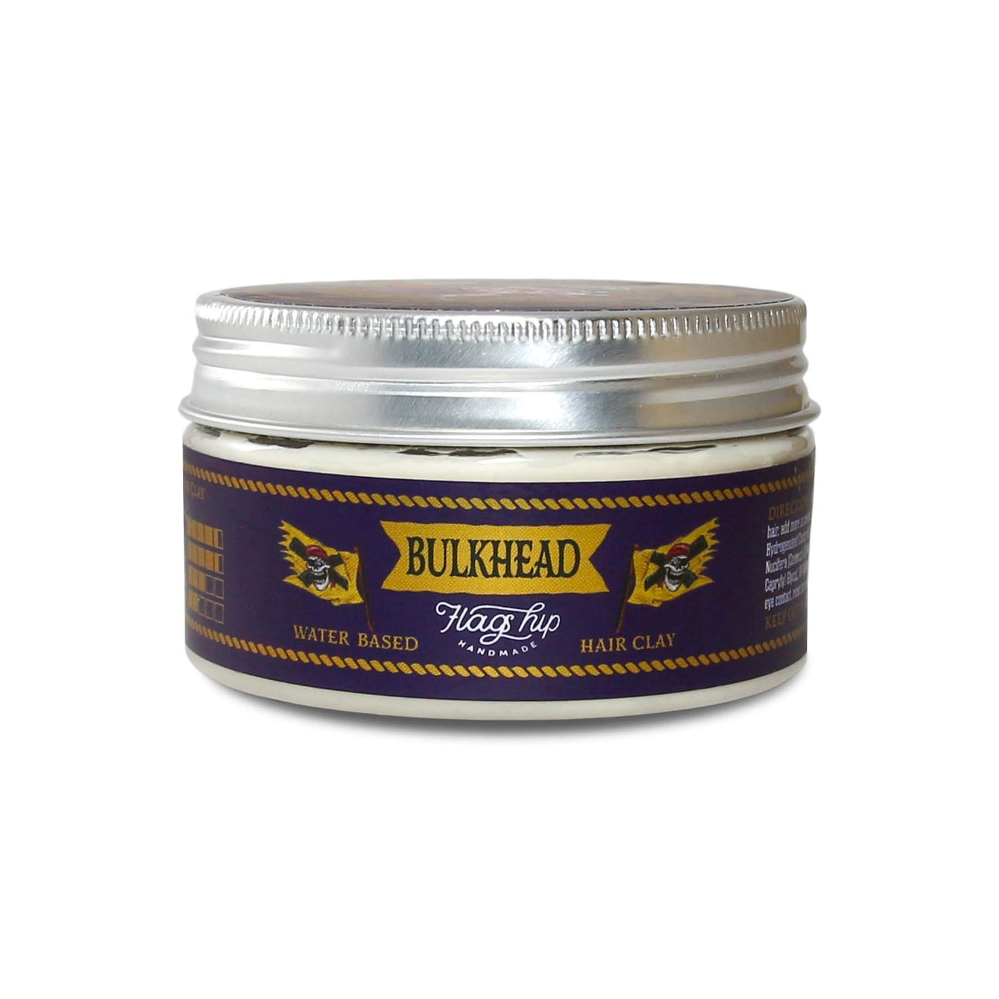 Flagship Pomade Bulkhead Heavy Hair Clay 3.4oz