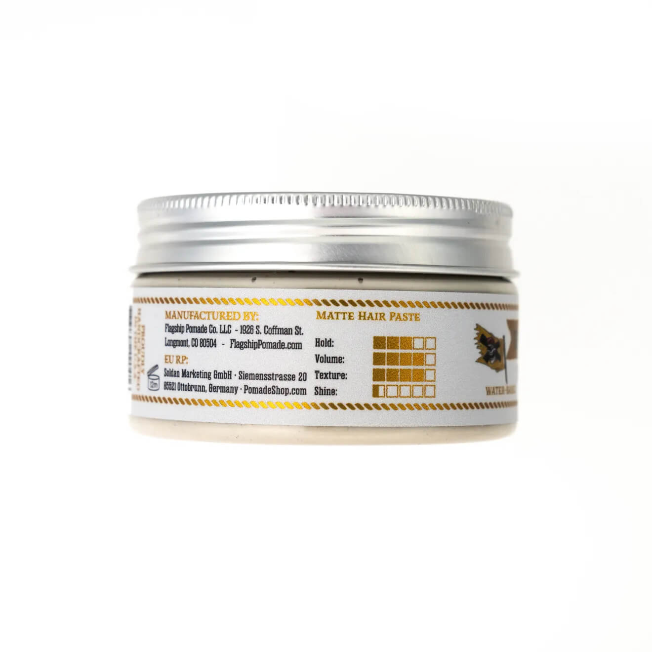 Flagship Pomade Third Coast Matte Paste 3.4OZ