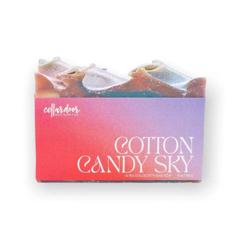 Cellar Door Bath Supply Co. Cotton Candy Sky Bar Soap