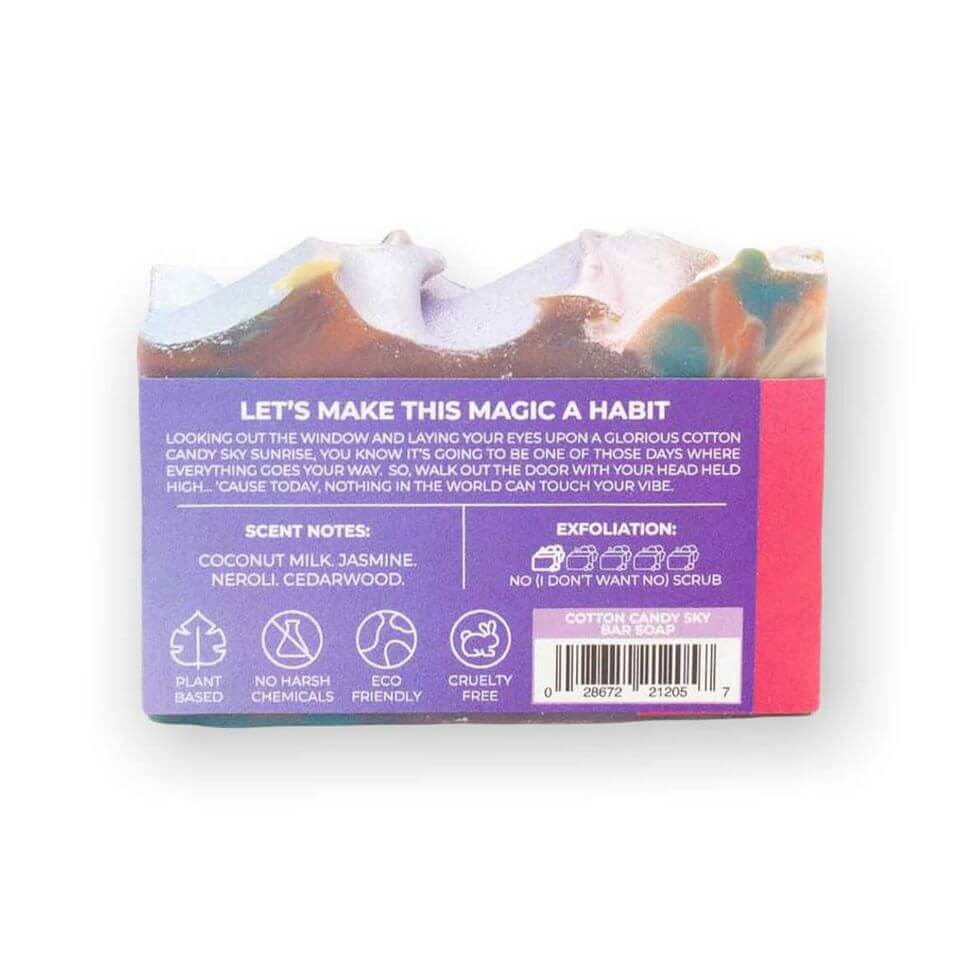 Cellar Door Bath Supply Co. Cotton Candy Sky Bar Soap