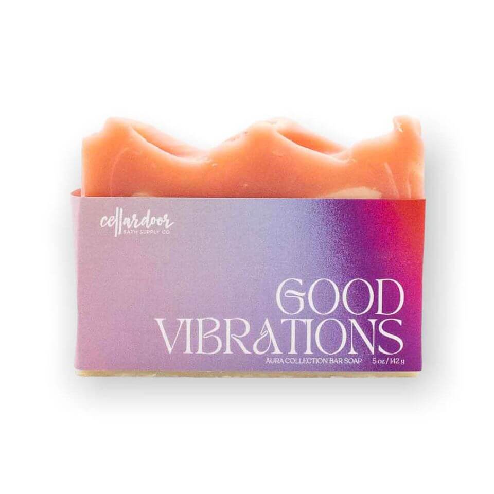 Cellar Door Bath Supply Co. Good Vibrations Bar Soap