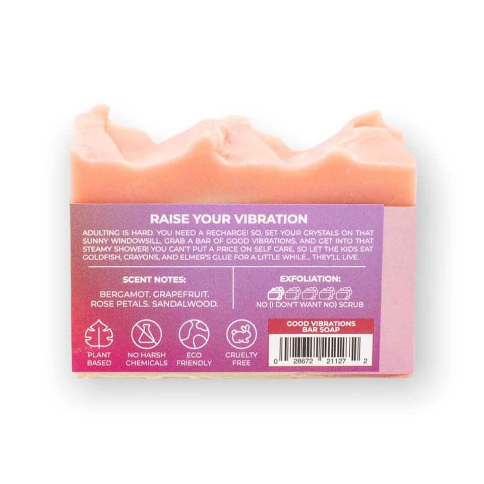 Cellar Door Bath Supply Co. Good Vibrations Bar Soap