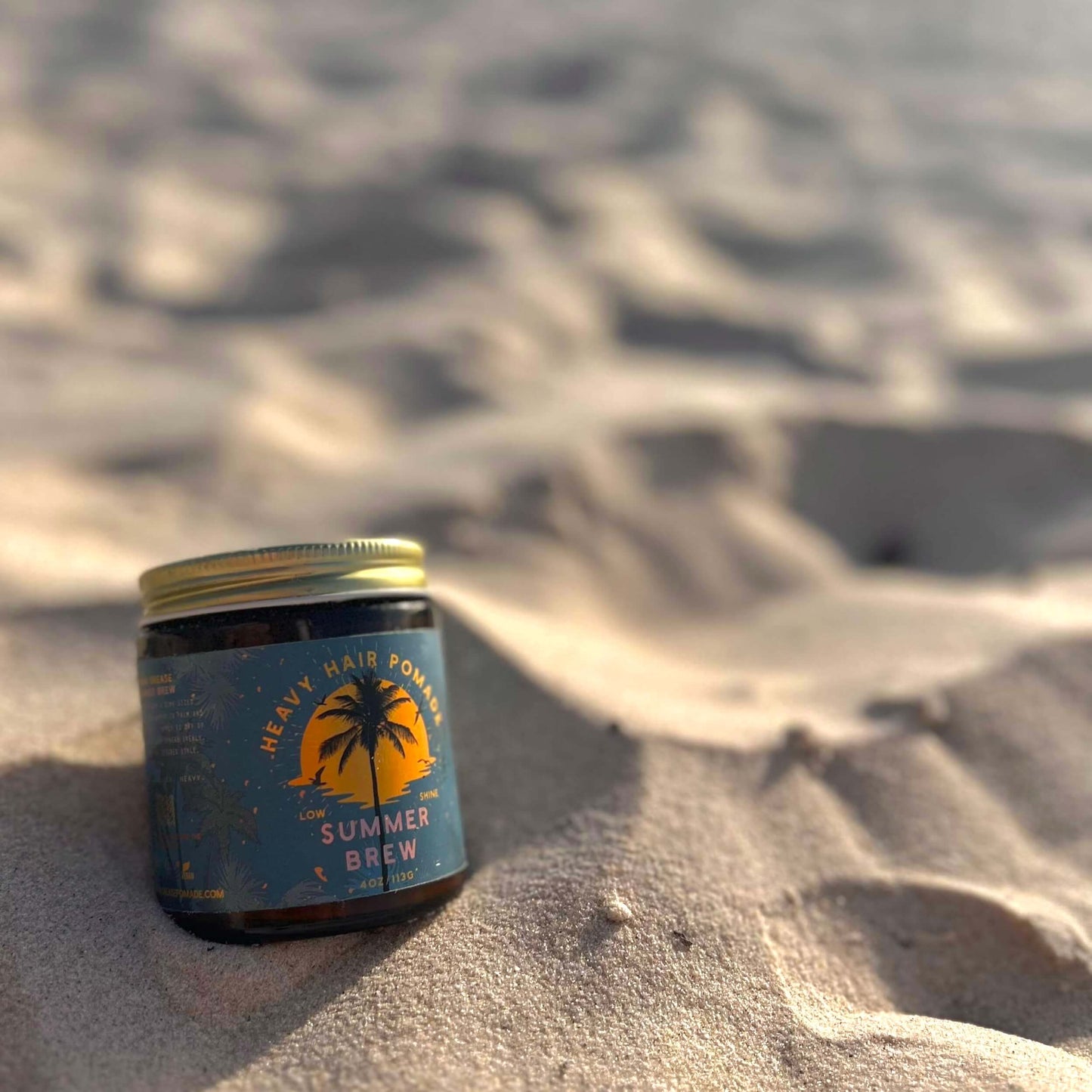 Grim Grease Pomade Summer Brew Heavy Matte Pomade 4OZ