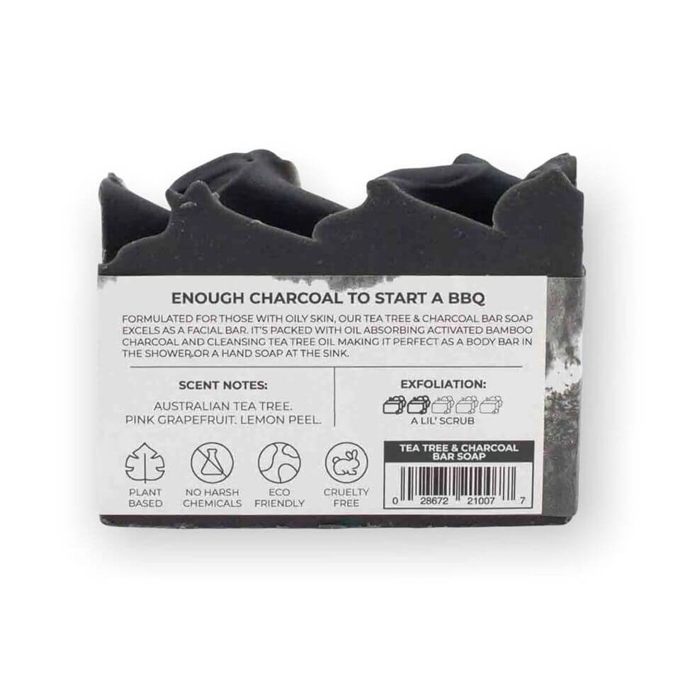 Cellar Door Bath Supply Co. Tea Tree & Charcoal Bar Soap