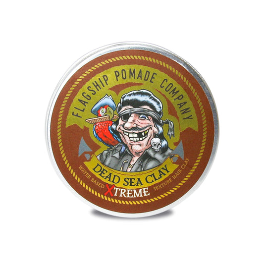 Flagship Pomade Dead Sea Clay Xtreme Hair Clay Pomade 3.4OZ