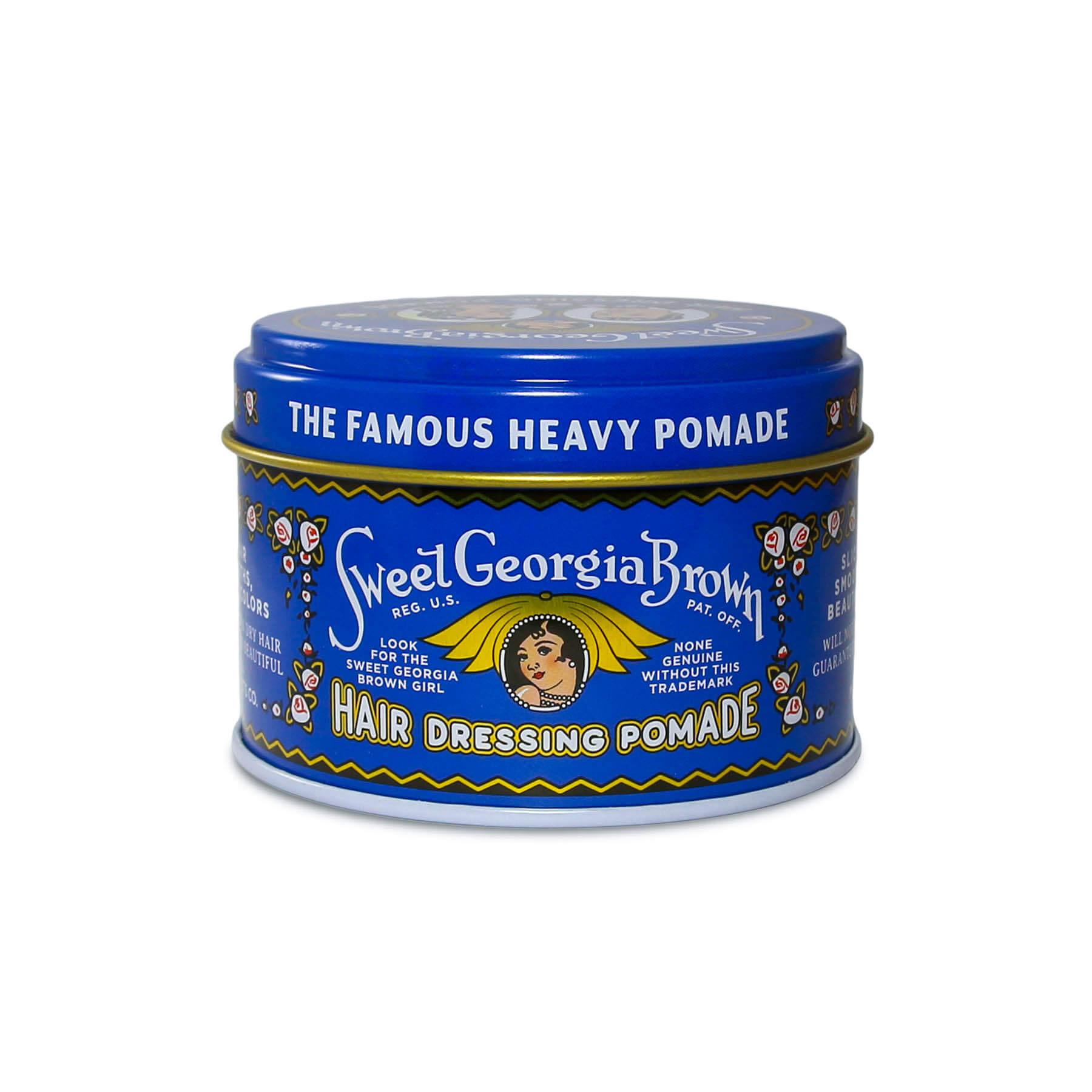 Sweet Georgia Brown Blue Heavy Hold Pomade 4OZ