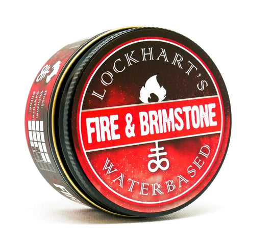 Lockhart's Fire & Brimstone Water Based Pomade 3.7OZ