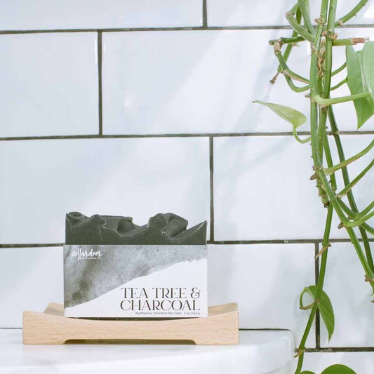 Cellar Door Bath Supply Co. Tea Tree & Charcoal Bar Soap